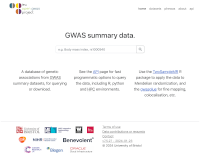 IEU open GWAS project